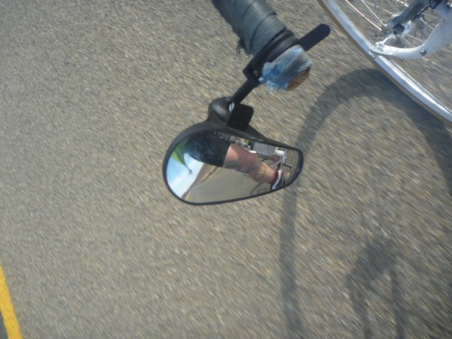 I got one of these mirrors for the Humboldt 600k... not sure if it's really that effective but I guess it's nice to have.